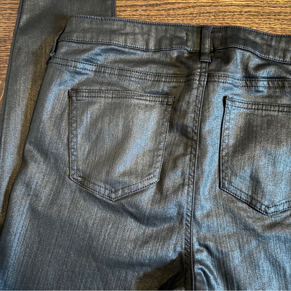 ALTAR’D STATE BLACK SHINE SKINNY JEANS